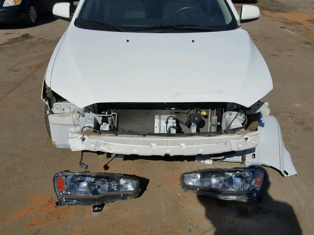 JA32U2FU9CU009603 - 2012 MITSUBISHI LANCER ES/ WHITE photo 9