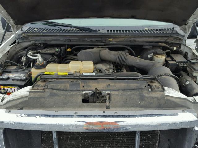 1FMNU43S7YEC70447 - 2000 FORD EXCURSION WHITE photo 7