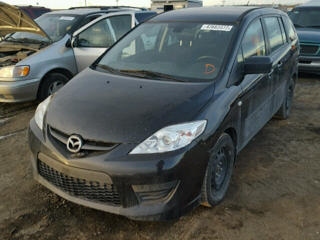 JM1CR293490351776 - 2009 MAZDA 5 BLACK photo 2