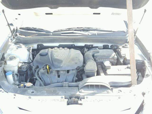 5NPEB4AC5DH540792 - 2013 HYUNDAI SONATA GLS WHITE photo 7