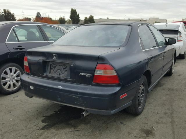 1HGCD5631SA153727 - 1995 HONDA ACCORD LX BLUE photo 4