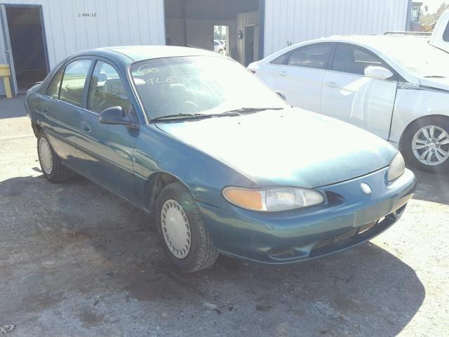 1MELM10P8VW617122 - 1997 MERCURY TRACER GS GREEN photo 1