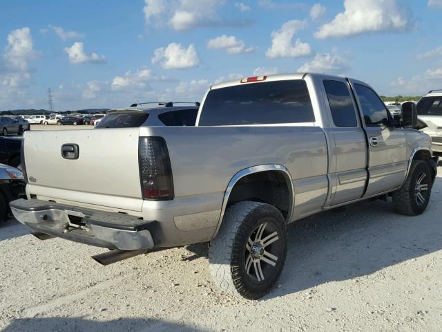 2GCEC19V441280033 - 2004 CHEVROLET SILVERADO GRAY photo 4