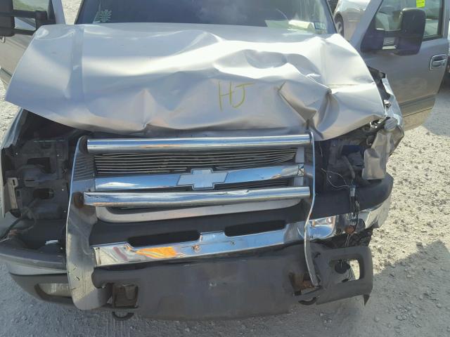 2GCEC19V441280033 - 2004 CHEVROLET SILVERADO GRAY photo 7