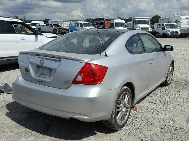 JTKDE177260109718 - 2006 TOYOTA SCION TC 灰色 照片 4