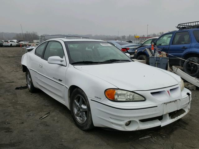 1G2NW12E2XM934946 - 1999 PONTIAC GRAND AM G WHITE photo 1