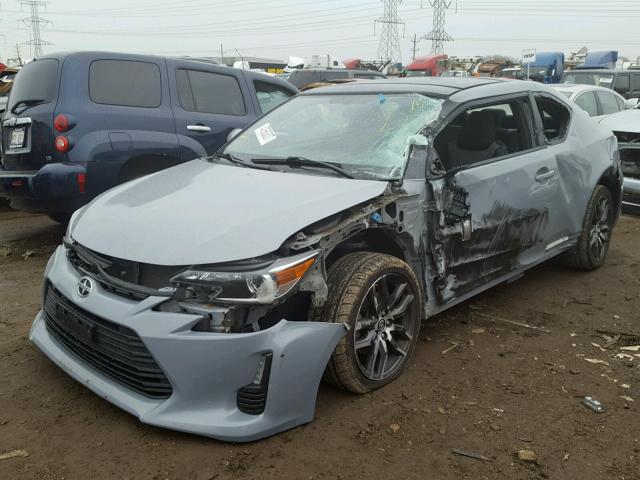 JTKJF5C77E3080064 - 2014 TOYOTA SCION TC 灰色 照片 2