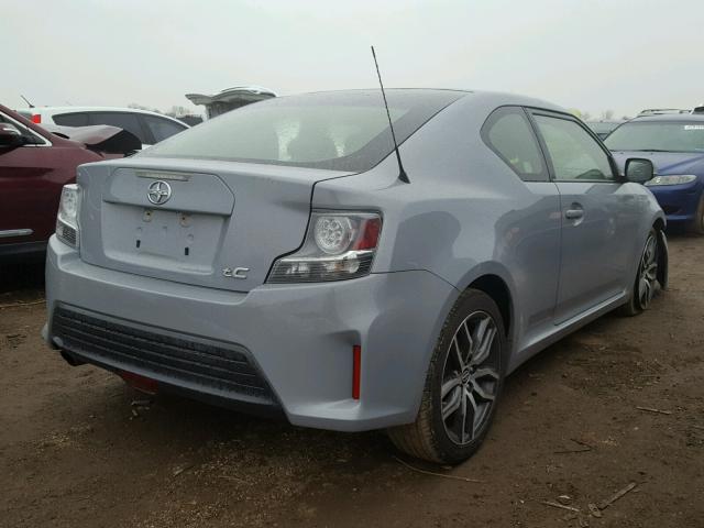 JTKJF5C77E3080064 - 2014 TOYOTA SCION TC 灰色 照片 4