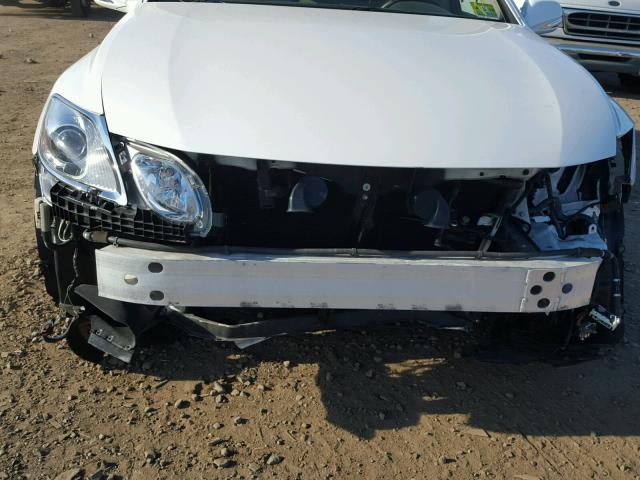 JTHCE96S890022223 - 2009 LEXUS GS 350 WHITE photo 9