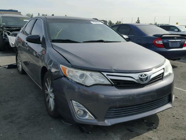 4T4BF1FK0CR159394 - 2012 TOYOTA CAMRY BASE CHARCOAL photo 1