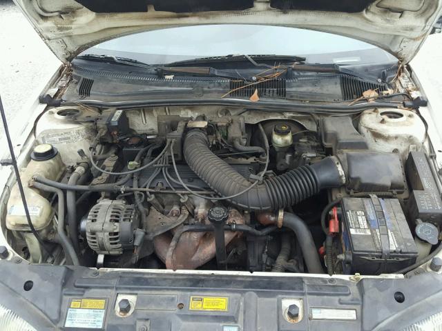 1G1JC1247V7218428 - 1997 CHEVROLET CAVALIER B WHITE photo 7