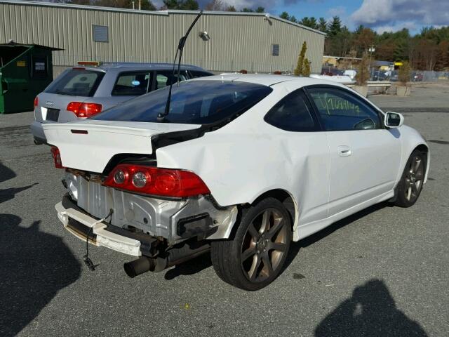 JH4DC53036S014066 - 2006 ACURA RSX TYPE-S WHITE photo 4