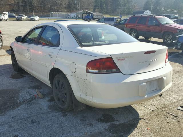 1C3EL46R32N213559 - 2002 CHRYSLER SEBRING LX WHITE photo 3