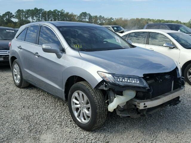 5J8TB3H54HL018358 - 2017 ACURA RDX TECHNO GRAY photo 1