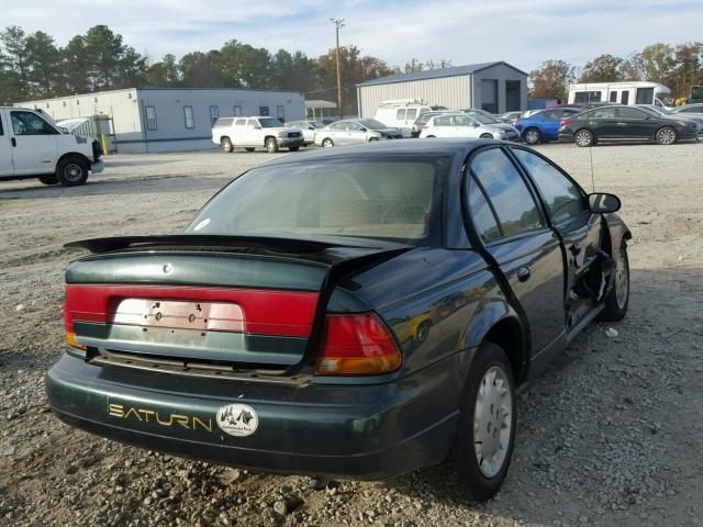 1G8ZK5276TZ368458 - 1996 SATURN SL2 GREEN photo 4