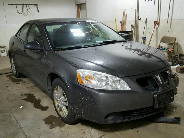 1G2ZG558X64285942 - 2006 PONTIAC G6 SE1 GRAY photo 1