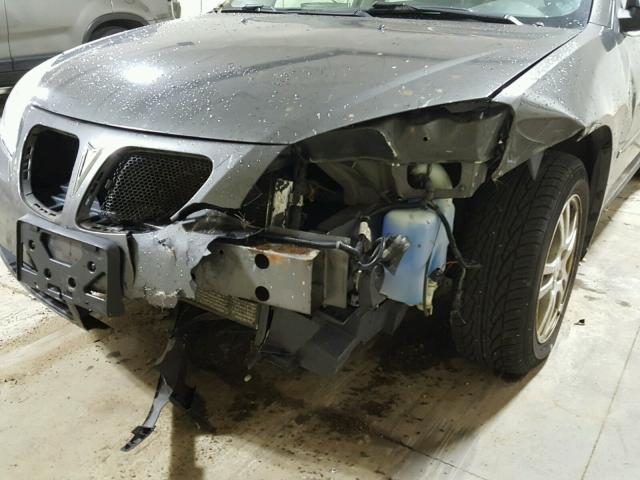 1G2ZG558X64285942 - 2006 PONTIAC G6 SE1 GRAY photo 9