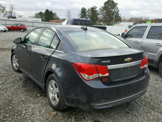 1G1PC5SBXF7207912 - 2015 CHEVROLET CRUZE LT BLACK photo 3