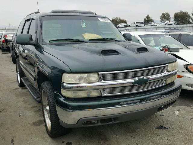 1GNEK13Z32J2272833 - 2002 CHEVROLET TAHOE K150 GREEN photo 1