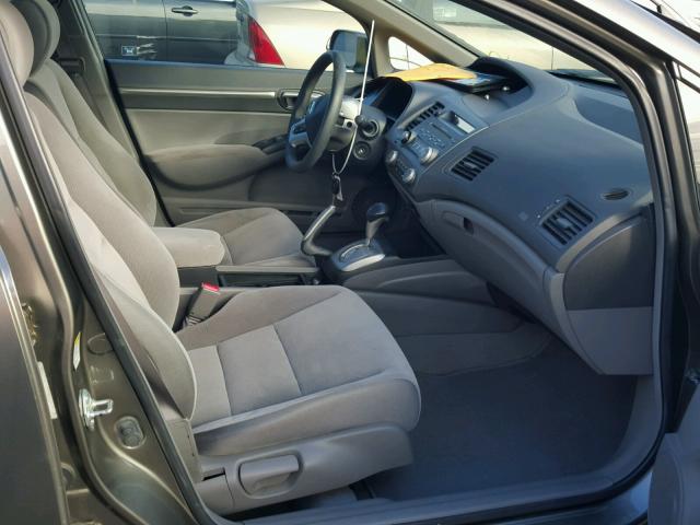 1HGFA16846L128132 - 2006 HONDA CIVIC EX 灰色 照片 5