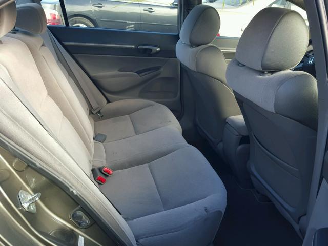 1HGFA16846L128132 - 2006 HONDA CIVIC EX 灰色 照片 6