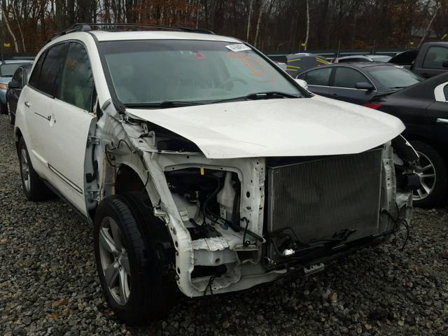 2HNYD2H65BH538780 - 2011 ACURA MDX TECHNO WHITE photo 1