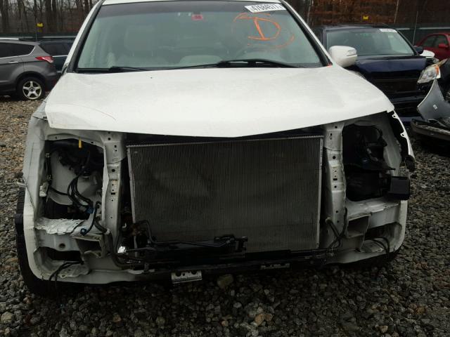 2HNYD2H65BH538780 - 2011 ACURA MDX TECHNO WHITE photo 9