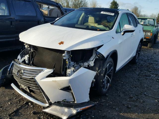 2T2BZMCAXHC096582 - 2017 LEXUS RX 350 WHITE photo 2