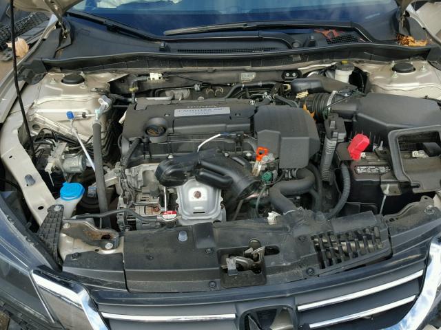 1HGCR2F37DA038276 - 2013 HONDA ACCORD LX TAN photo 7