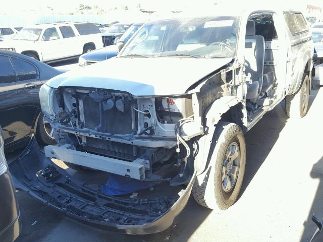 5TETU62N67Z402127 - 2007 TOYOTA TACOMA PRE SILVER photo 2