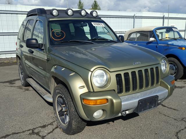 1J4GL38KX3W621108 - 2003 JEEP LIBERTY RE GREEN photo 1