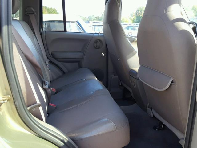 1J4GL38KX3W621108 - 2003 JEEP LIBERTY RE GREEN photo 6