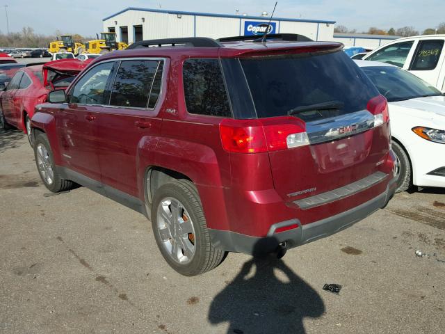 2CTFLDEY8A6230986 - 2010 GMC TERRAIN SL RED photo 3