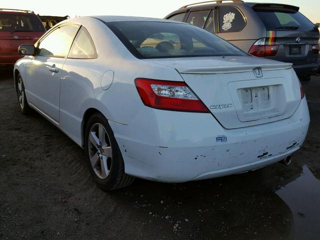 2HGFG12827H575934 - 2007 HONDA CIVIC EX თეთრი ფოტო 3
