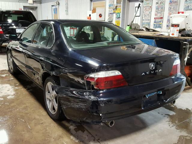 19UUA56863A076993 - 2003 ACURA 3.2TL TYPE BLACK photo 3