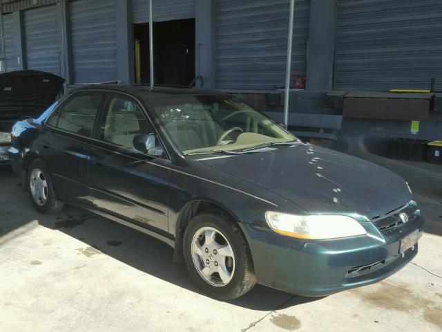 JHMCG5659YC034715 - 2000 HONDA ACCORD EX GREEN photo 1