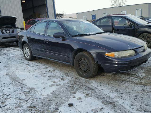 1G3NL52T91C223347 - 2001 OLDSMOBILE ALERO GL BLUE photo 1