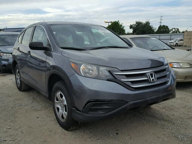 2HKRM3H39EH542056 - 2014 HONDA CR-V LX GRAY photo 1