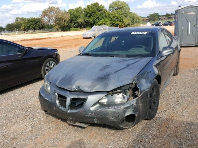 2G2WP522251162715 - 2005 PONTIAC GRAND PRIX GRAY photo 2