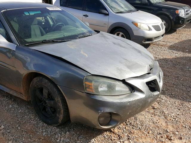 2G2WP522251162715 - 2005 PONTIAC GRAND PRIX GRAY photo 9