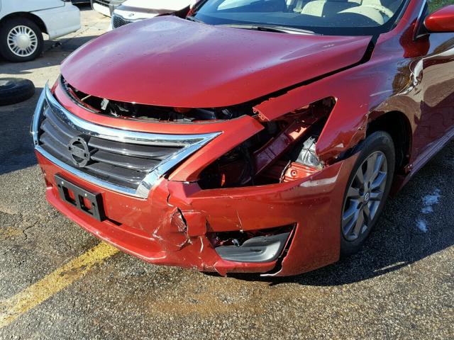 1N4AL3AP7FN394123 - 2015 NISSAN ALTIMA 2.5 RED photo 9