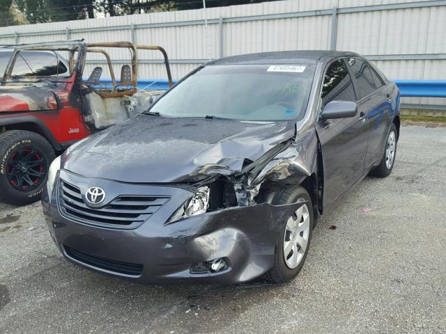 4T1BE46K89U878125 - 2009 TOYOTA CAMRY BASE GRAY photo 2