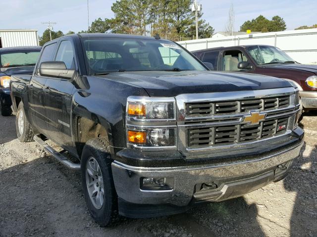 3GCUKREH6EG182241 - 2014 CHEVROLET SILVERADO BLACK photo 1