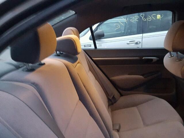 1HGFA16847L014729 - 2007 HONDA CIVIC EX Kahverengi fotoğraf 6