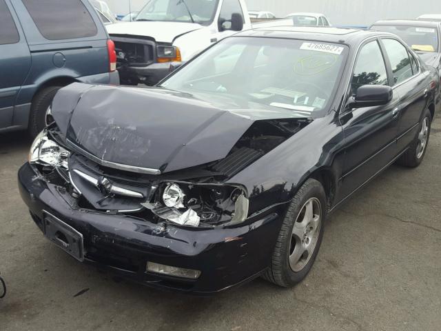 19UUA56692A002464 - 2002 ACURA 3.2TL BLACK photo 2