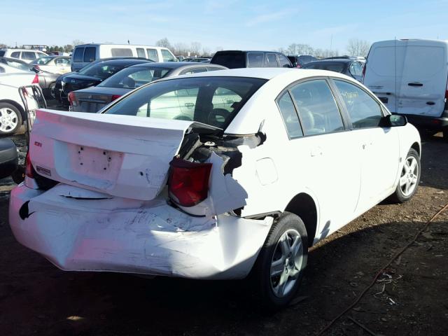 1G8AJ55F56Z202021 - 2006 SATURN ION LEVEL WHITE photo 4