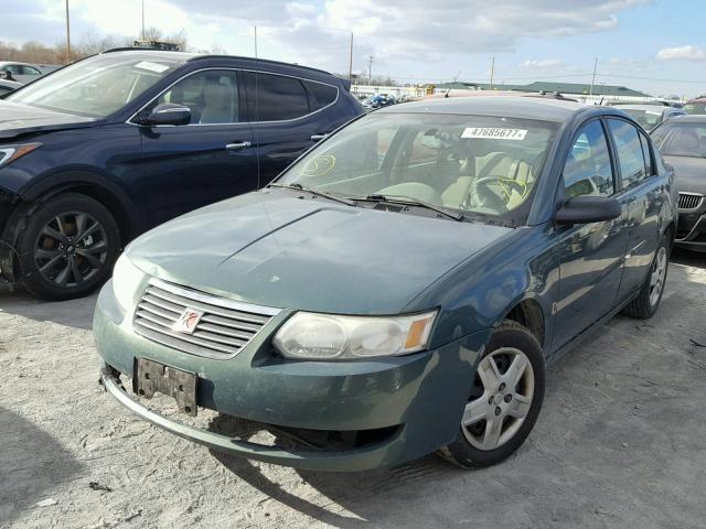 1G8AJ55F47Z100551 - 2007 SATURN ION LEVEL 绿色 照片 2