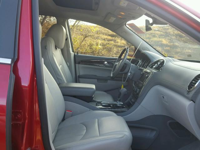 5GAKRBKD2EJ291002 - 2014 BUICK ENCLAVE Qırmızı foto 5