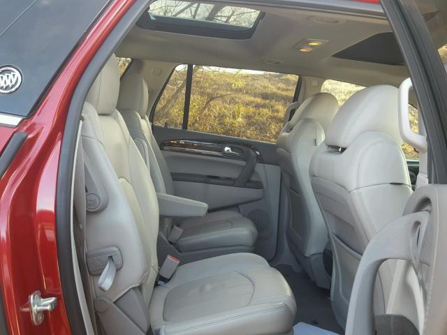 5GAKRBKD2EJ291002 - 2014 BUICK ENCLAVE Qırmızı foto 6