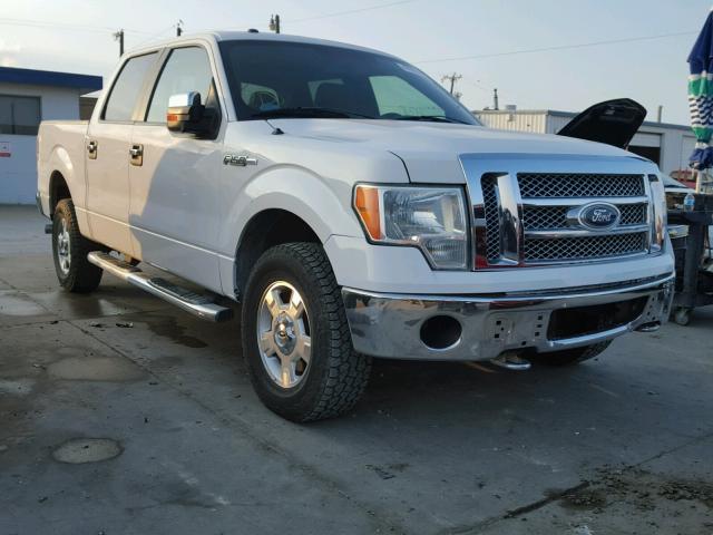 1FTFW1EF4CFC00120 - 2012 FORD F150 SUPER WHITE photo 1